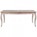 Amelie Extending Dining Table Brown