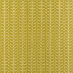 Orla Kiely Dandelion Linear Stem Fabric Yellow