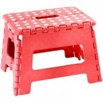 Small Red Step Stool Red