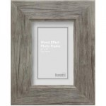 Grey Simplicity Wood Effect Photo Frame 10″ x 8″ (25cm x 20cm) Grey