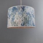 Wave Cylinder Shade Blue, Green and Grey