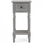 Lucy Cane Grey Telephone Table Grey