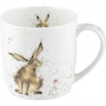Wrendale Good Hare Day Mug White
