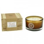 Churchgate 3-Wick Black Pepper and Sandalwood Boxed Candle Brown
