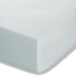 Fogarty Soft Touch Duck Egg Blue 28cm Fitted Sheet Duck Egg Blue