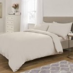 Fogarty Soft Touch Natural Duvet Cover and Pillowcase Set Natural