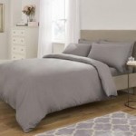 Fogarty Soft Touch Slate Grey Duvet Cover and Pillowcase Set Slate (Grey)