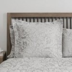 Dorma Winchester Grey Continental Square Pillowcase Grey