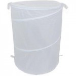Essentials Pop Up Laundry Basket White