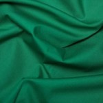 Emerald Plain Cotton Poplin Emerald (Green)