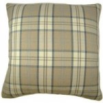 Large Isabella Natural Cushion Cover Beige and Brown