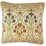 Lucetta Cushion Cover Beige, Green, Blue and Red