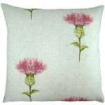 Red Thistle Cushion Cover Red