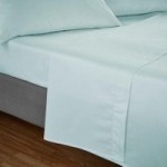 Fogarty Soft Touch Ocean Blue Flat Sheet Ocean Blue