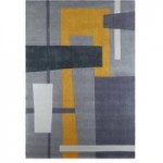Elements Farg Grey Rug Grey/Multi-Coloured
