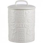 Mason Cash In the Forest Coffee Canister Cream
