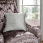Dorma Beresford Grey Silk Cushion Grey