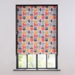 Elements Circle Print Daylight Roller Blind Multi Coloured