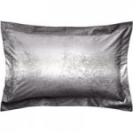 Ombre Velvet Silver Oxford Pillowcase Silver