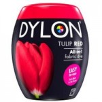 Dylon Tulip Red Machine Dye Pod Tulip Red