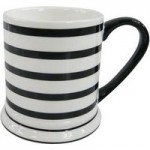 Black Stripe Mug Black