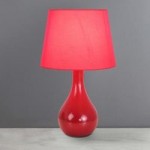 Ruby Claret Table Lamp Claret (Red)
