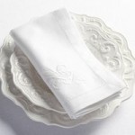 Dorma White Napkins Pack of 4 White