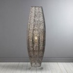 Manila Moroccan Floor Lamp Chrome