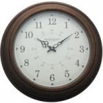 Keepers Lodge Brass Oversized Wall Clock Brass