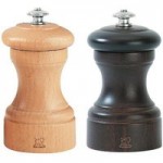 Peugeot Bistro Chocolate and Natural Salt and Pepper Mill Set Brown/Black