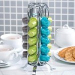 Chrome Wire Small Coffee Sachet Holder Silver