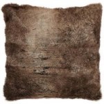 Verbier Natural Faux Fur Cushion Natural