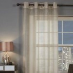 5A Fifth Avenue Denver Champagne Eyelet Single Voile Panel Champagne