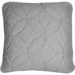 Elements Quilted Grey Jersey Cushion Grey