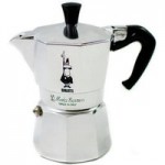Bialetti Moka Express 3 Cup Cafetiere Silver