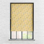 Elements Yellow Sunflower Blackout Roller Blind Yellow