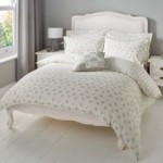 Mia Grey Reversible Duvet Cover and Pillowcase Set Grey