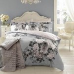 Holly Willoughby Joslyn 100% Cotton Reversible Duvet Cover Blue
