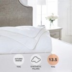 Dorma Satin Touch 13.5 Tog Duvet White