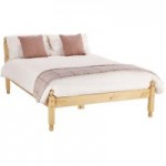 Spindle Honey Bedstead Natural