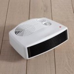 3KW Flat Fan Heater White