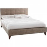 Chelsea Upholstered Fudge Bedstead Cream