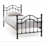 Paris Black Metal Bedstead Black