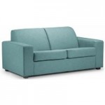 Ada Fabric 3 Seater Sofa Blue