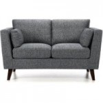 Sam Fabric 2 Seater Sofa Grey