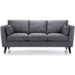 Sam Fabric 3 Seater Sofa Grey