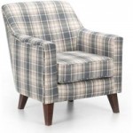 Bloomsbury Fabric Accent Armchair Silver