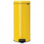 Brabantia NewIcon 30 Litre Yellow Pedal Bin Yellow