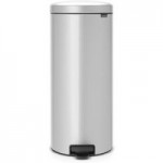 Brabantia NewIcon 30 Litre Metallic Grey Pedal Bin Metallic Grey