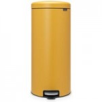 Brabantia NewIcon 30 Litre Mustard Yellow Pedal Bin Mustard (Yellow)